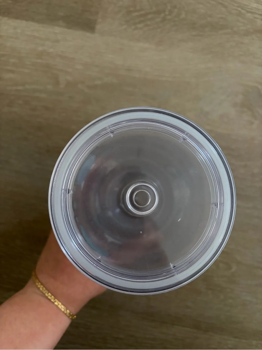 Disney Mickey Mouse Clear Tumbler with Green Straw